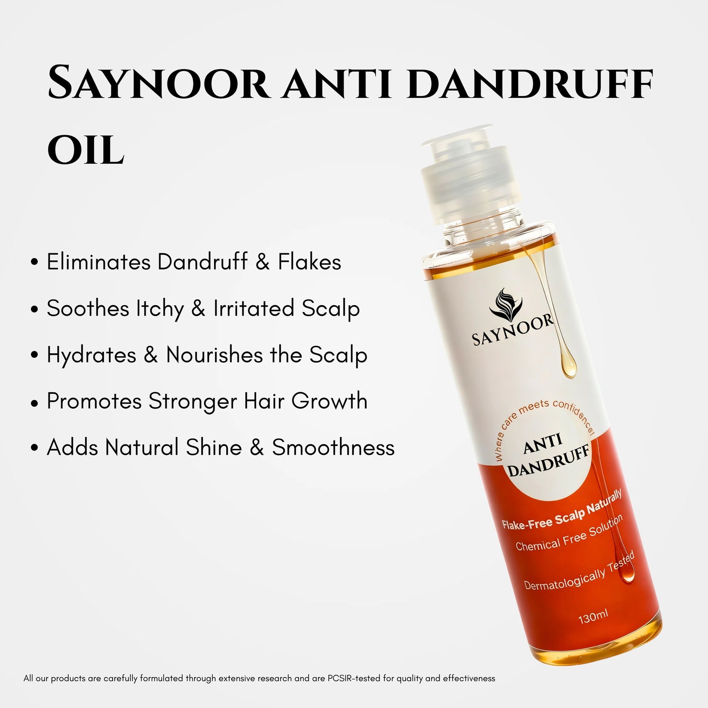 Anti Dandruff Hair | Clear Flakes & Itchy Scalp Naturally