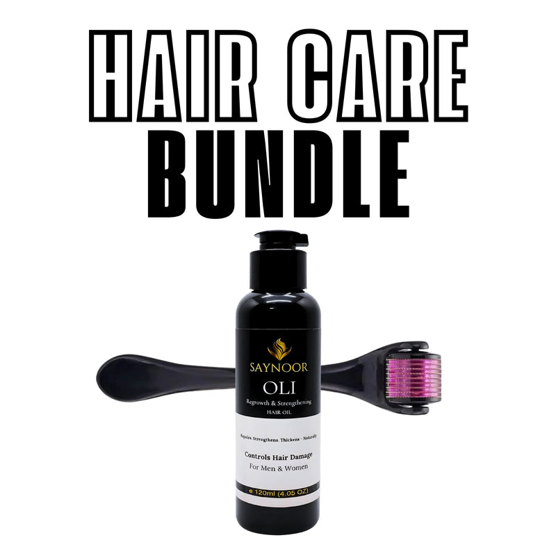 Hair Remedy Package - OLI with Derma Roller a complete Hair Package