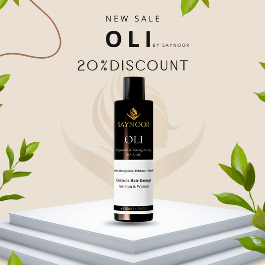 Saynoor Organic Hair Oil: The Best Way to Apply Hair Oil for Maximum Results!