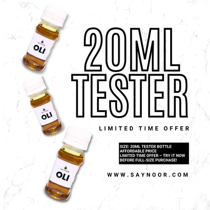 Saynoor OLI | 20ml hair oil TESTER | Limited Time Only