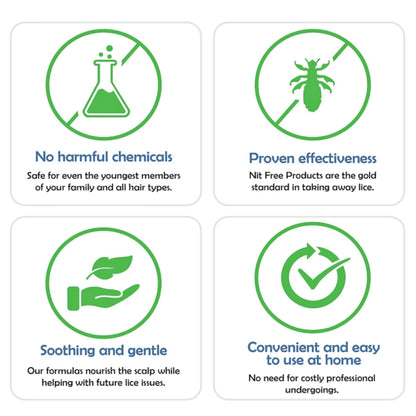 Anti Lice Hair Oil | Natural Herbal Treatment for Lice & Nits