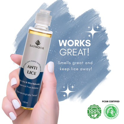 Anti Lice Hair Oil | Natural Herbal Treatment for Lice & Nits