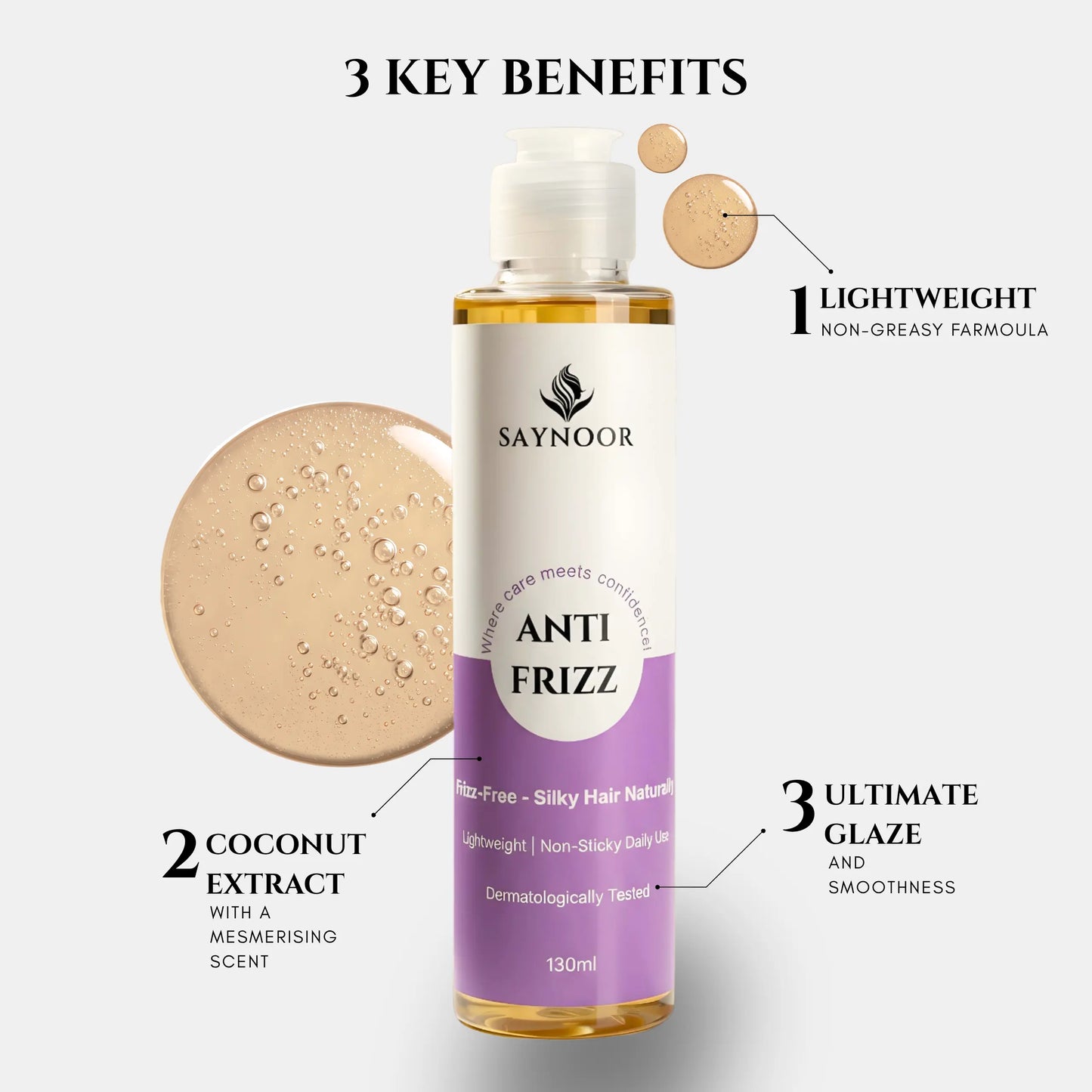 Best Anti Frizz Hair Oil | Smooth, Shiny & Silky Hair