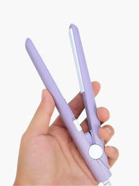 Multi Colour Mini Hair Straightener | High Quality Budget Friendly Travel Straightener for Quick Straight & Curls - image 1