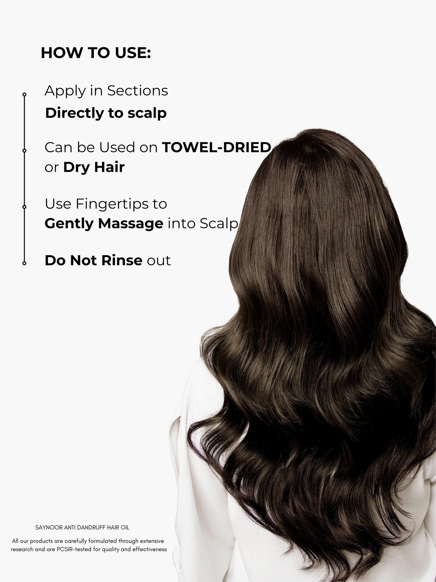 Anti Dandruff Hair Oil | Clear Flakes & Itchy Scalp Naturally