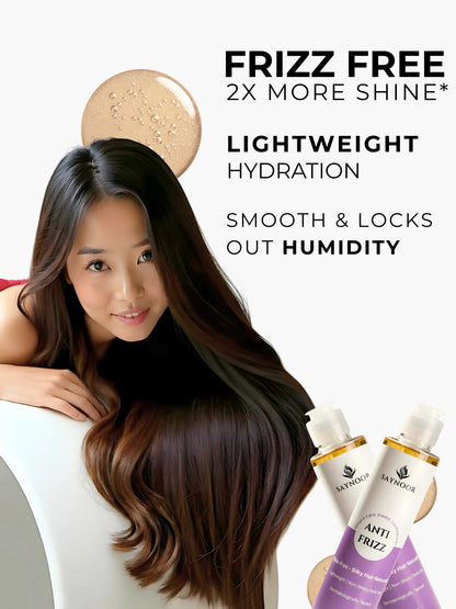 Best Anti Frizz Hair Oil | Smooth, Shiny & Silky Hair