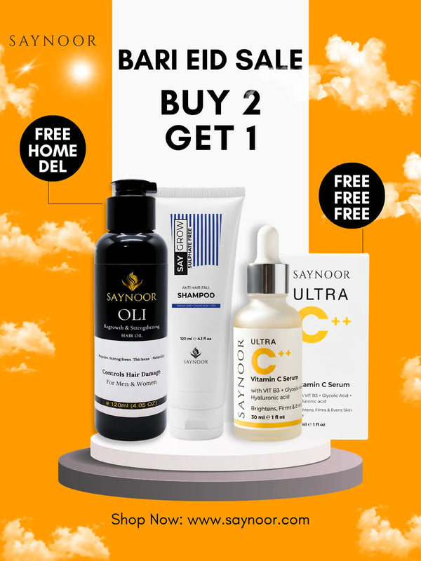 BUY SHAMPOO+OLI AND GET FREE VITAMIN C SERUM